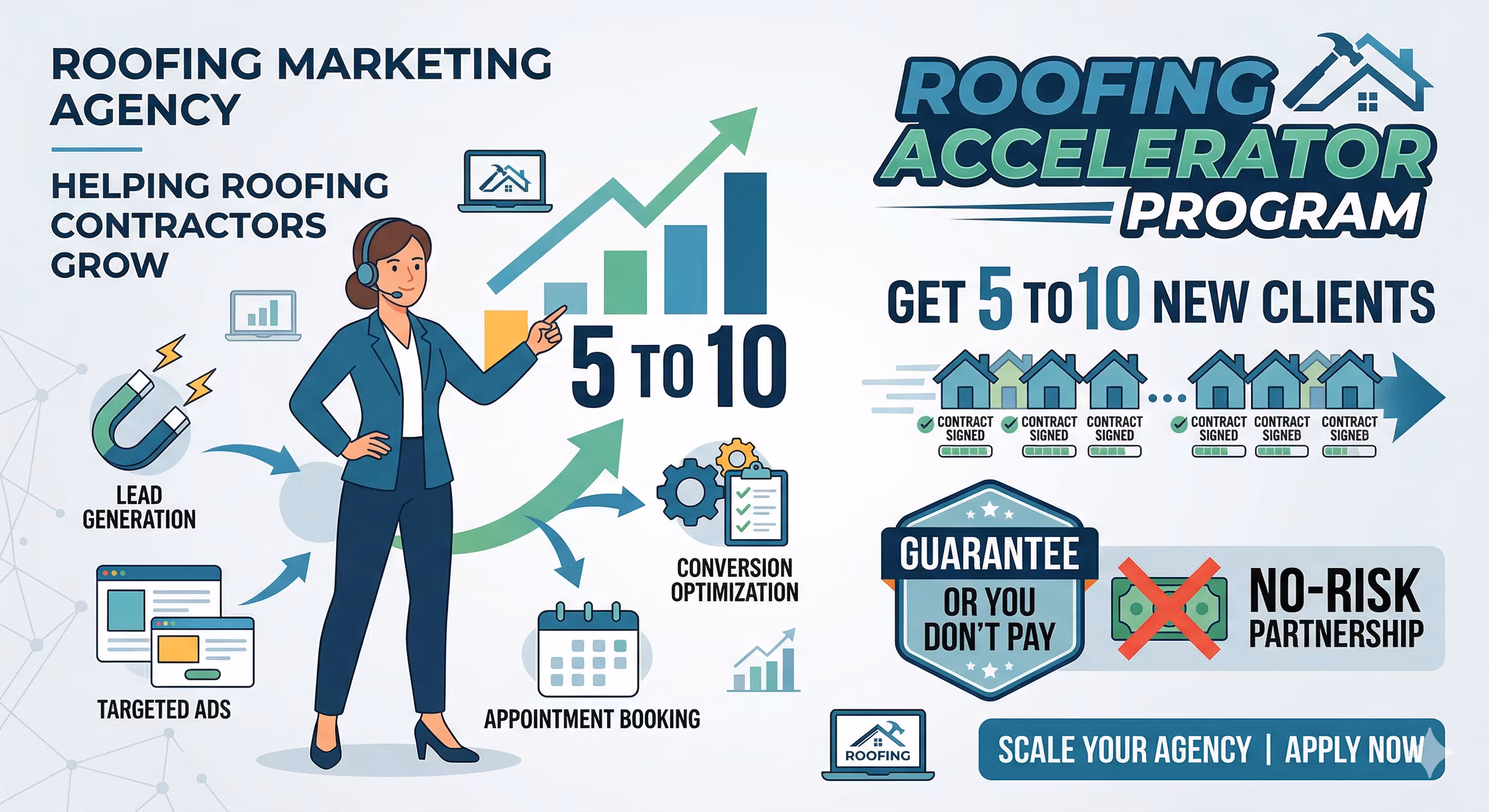 Roofing accelerator