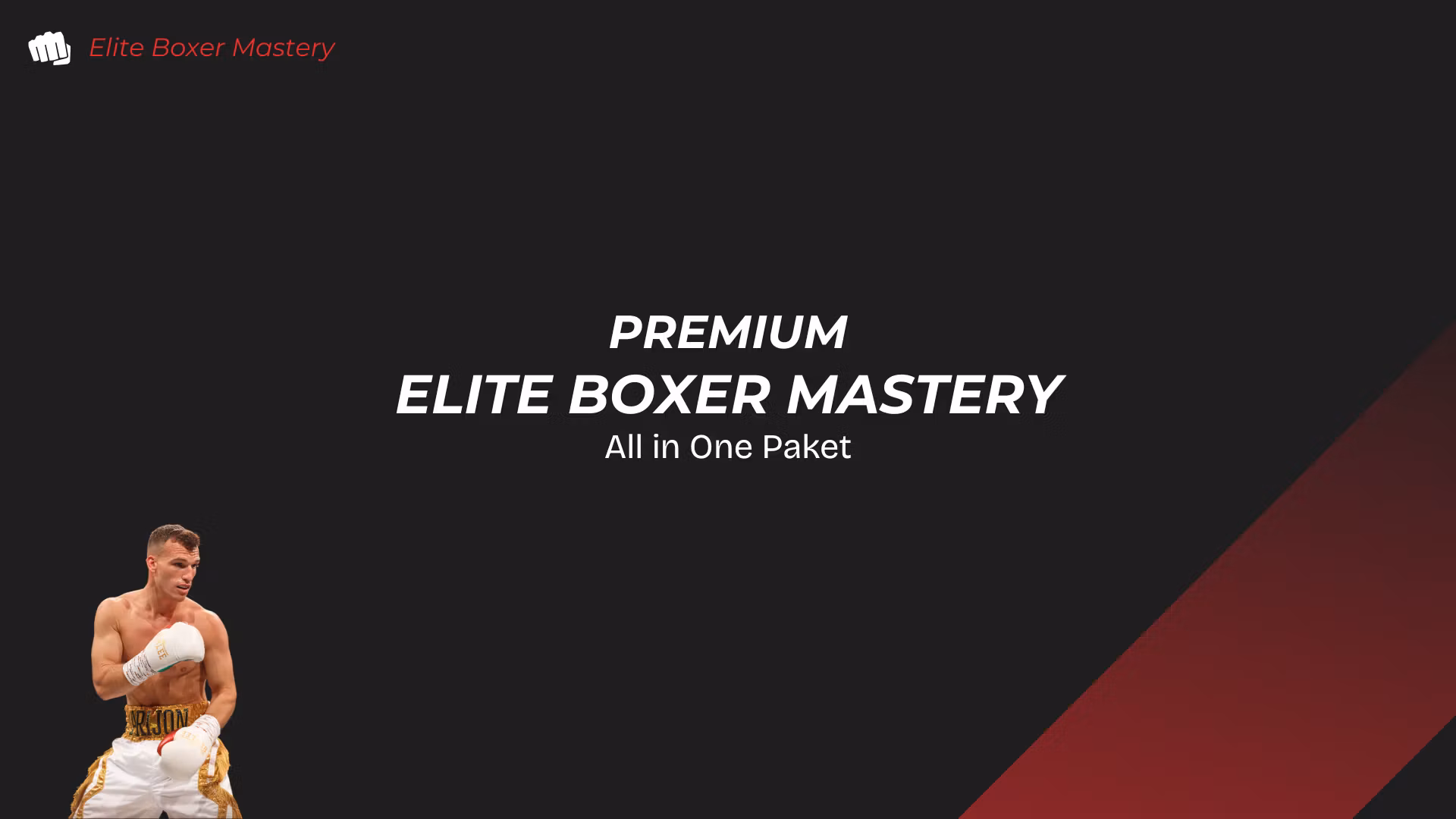 PREMIUM - ELITE BOXER MASTERY
