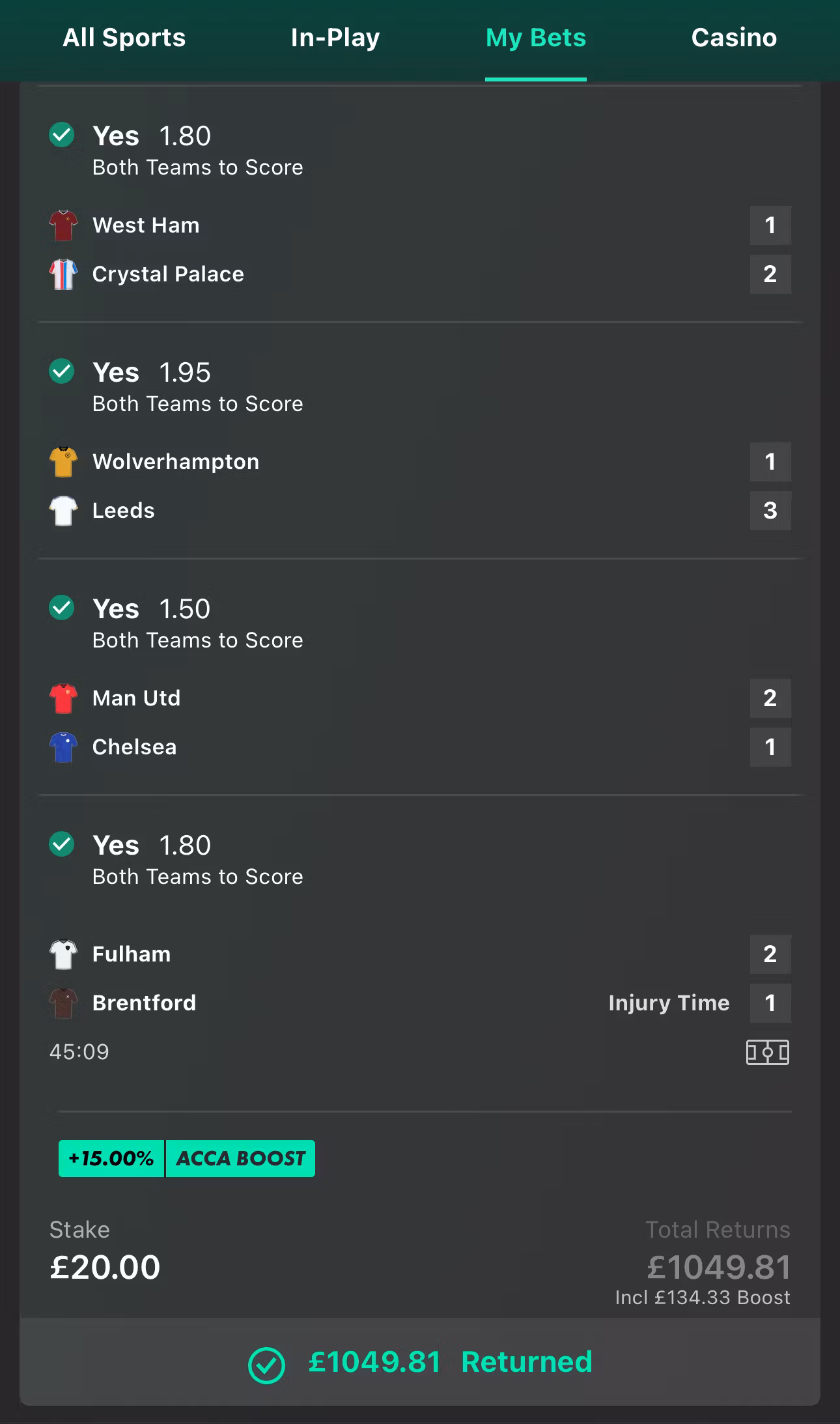 Dans Footy Predictions ⚽️