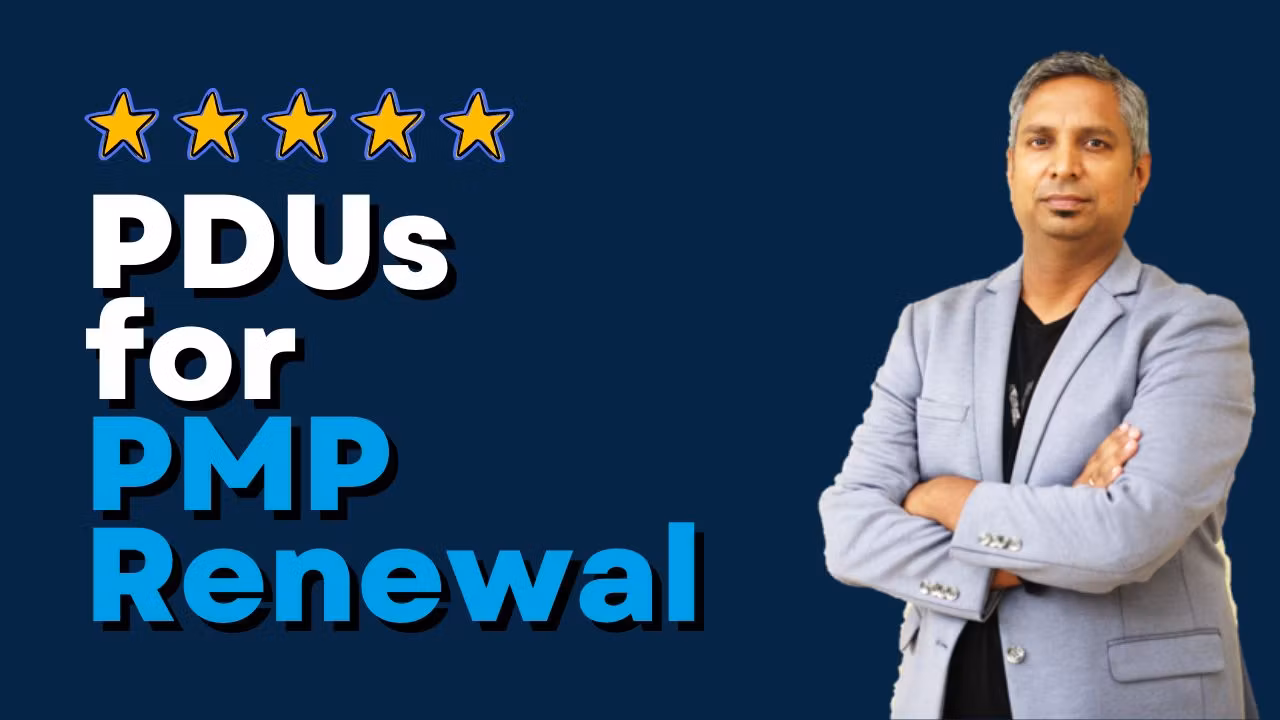 PDUs for PMP Renewal