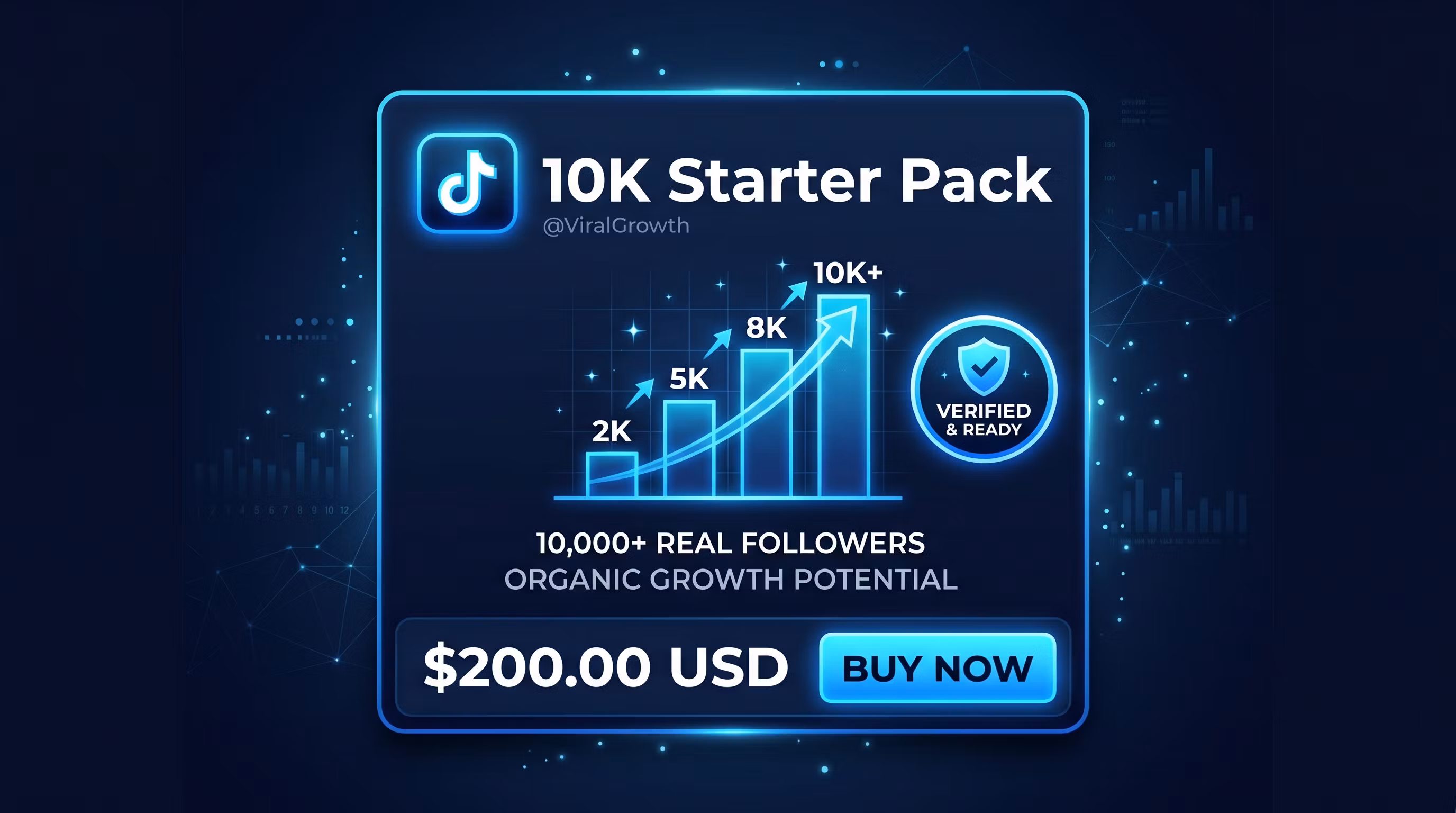 10k Followers Tiktk account (US/UK)