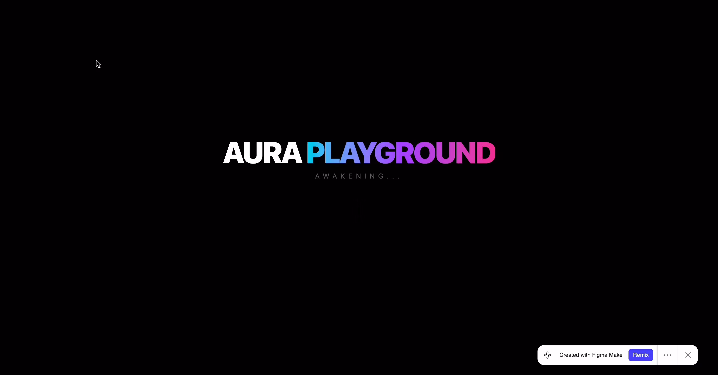 Aura playground