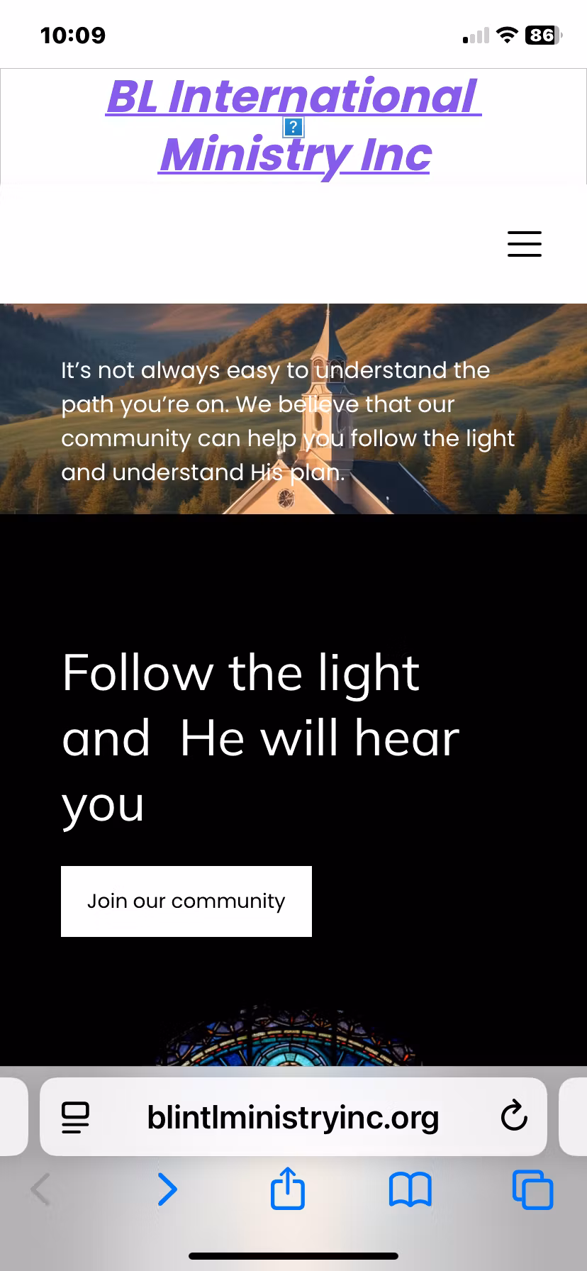 Introduction into Ministry 