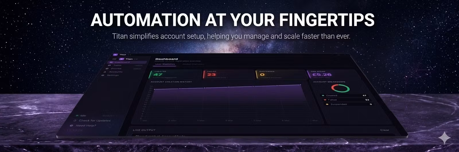 Titan Dashboard - Lifetime
