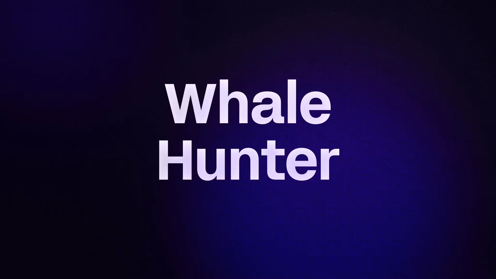 Whale Hunter