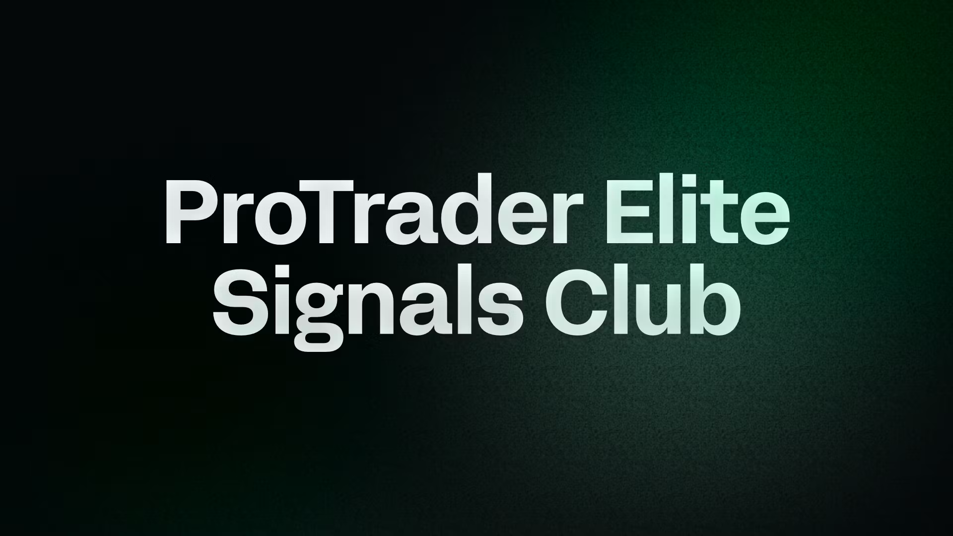 ProTrader Elite Day Signals