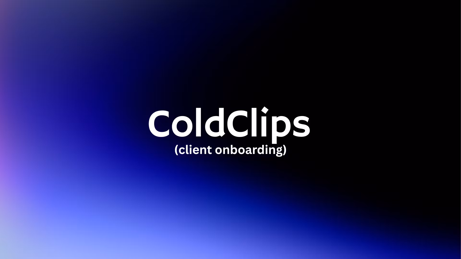 Cold clips (clippers)
