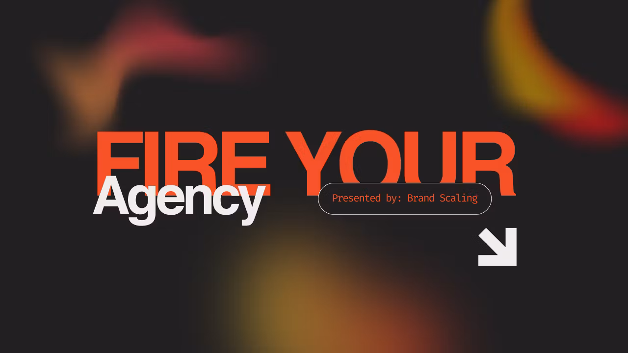 Fire Your Agency