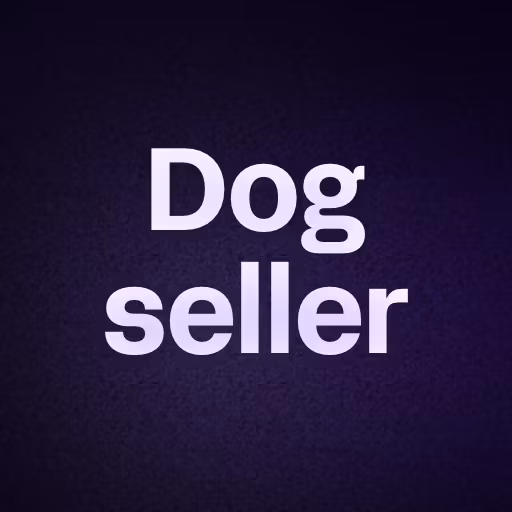 Dog seller