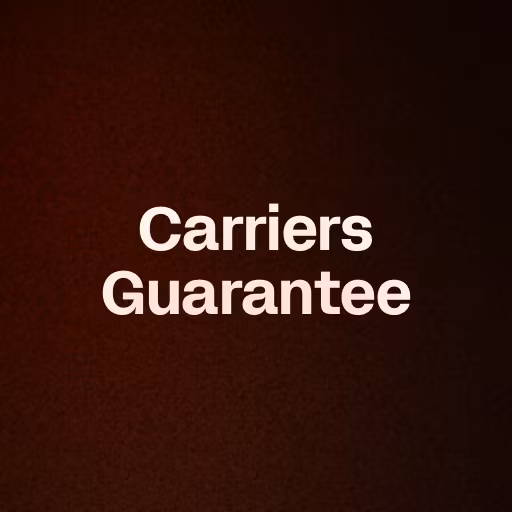 Carriers Guarantee 