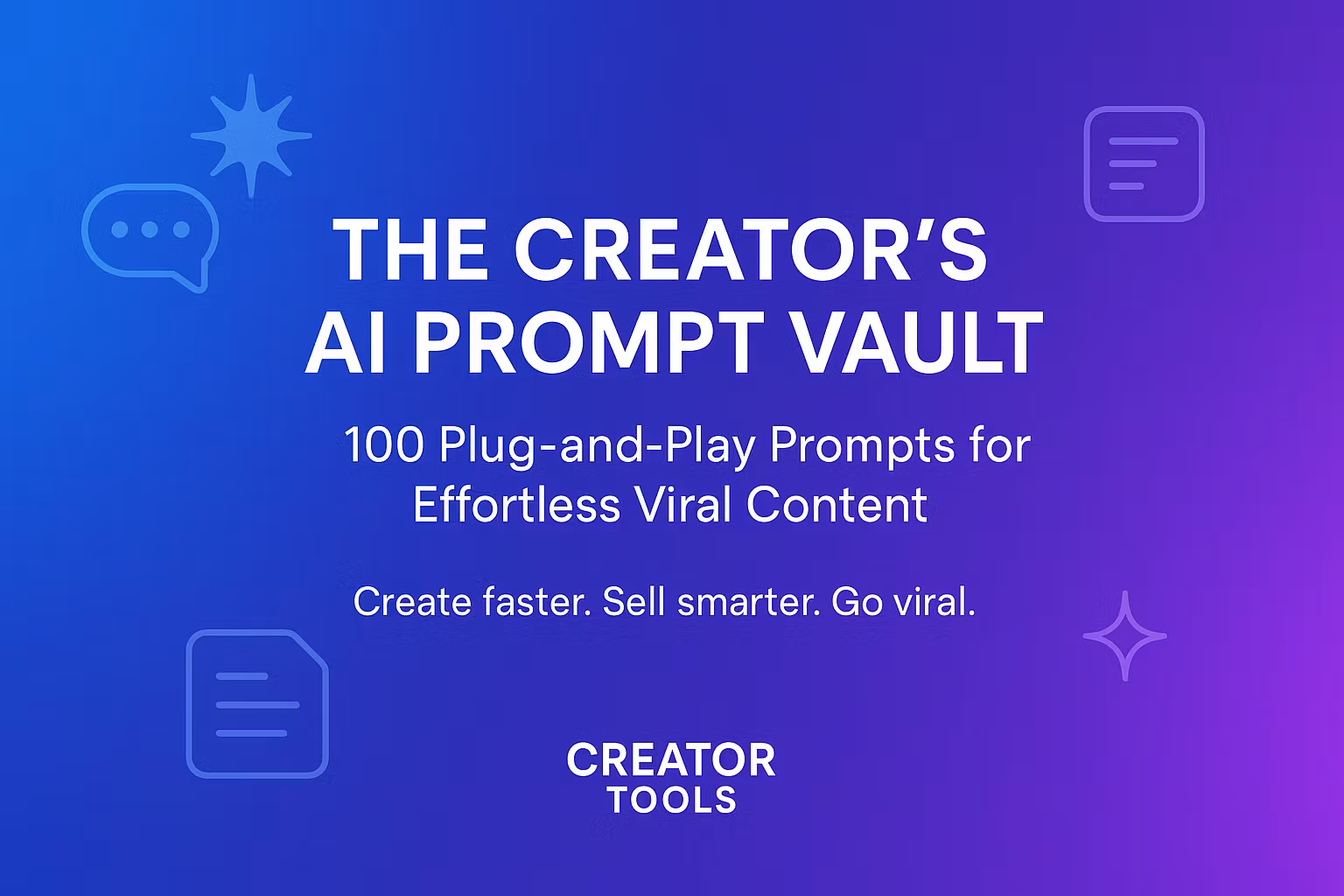 CREATOR TOOLS