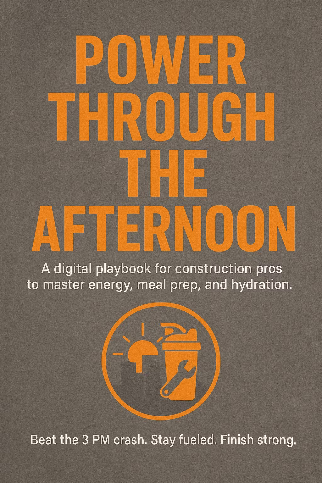 Power through the afternoon