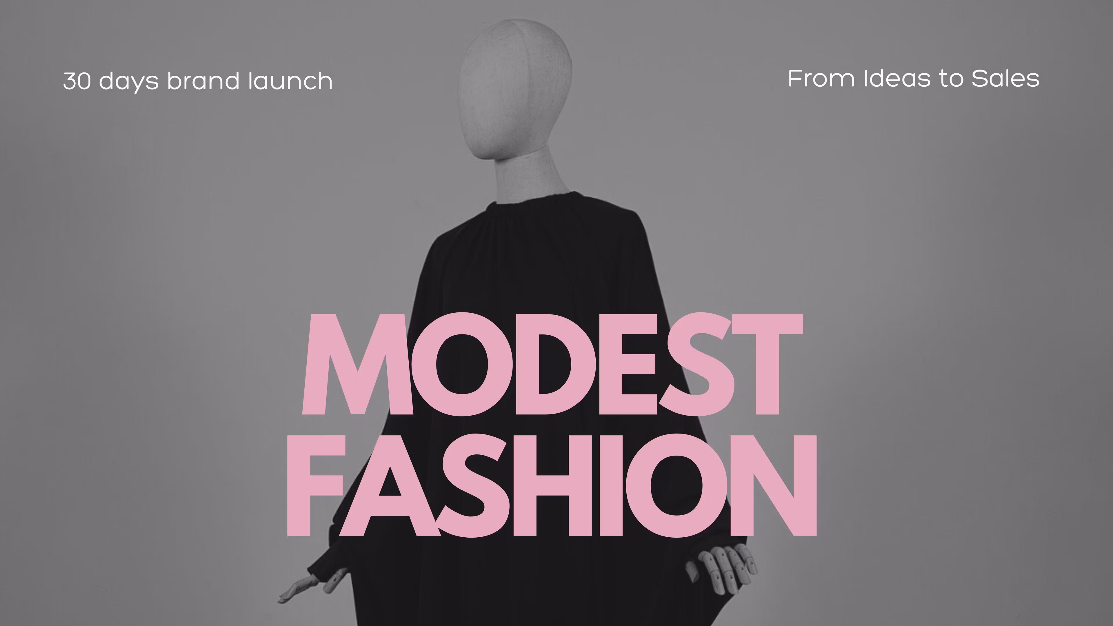 Modest Fashion Brand Launchpad