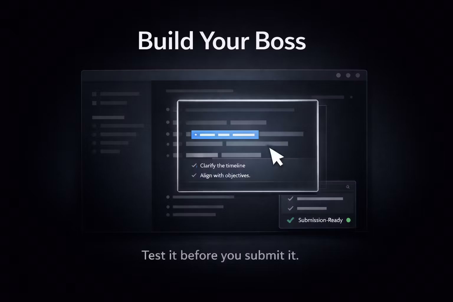 Build Your Boss