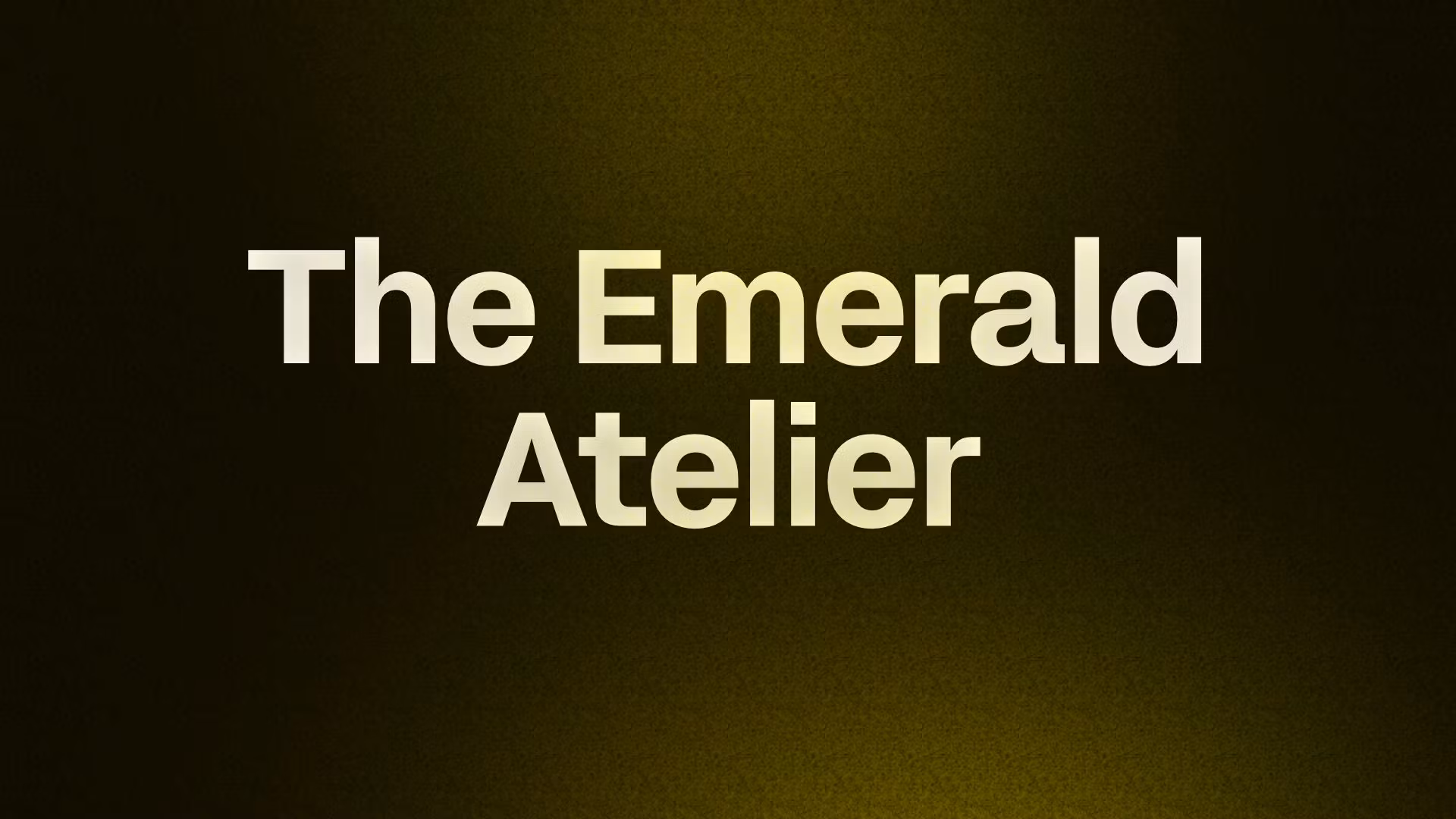 The Emerald Atelier