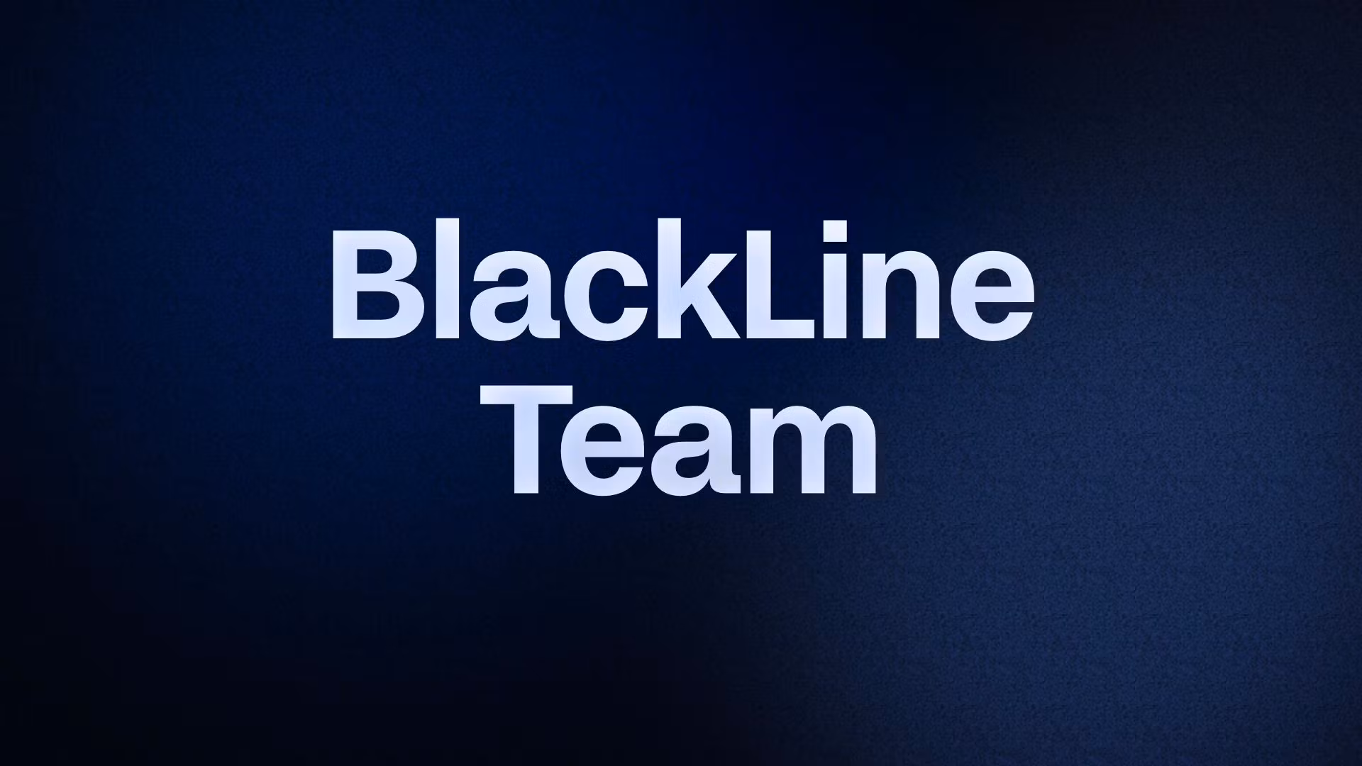 BlackLine Team