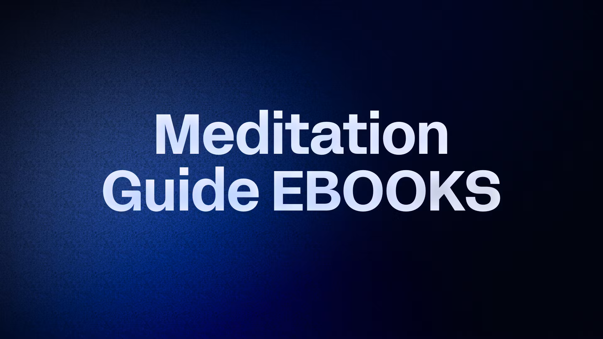 Meditation and mindfulness 