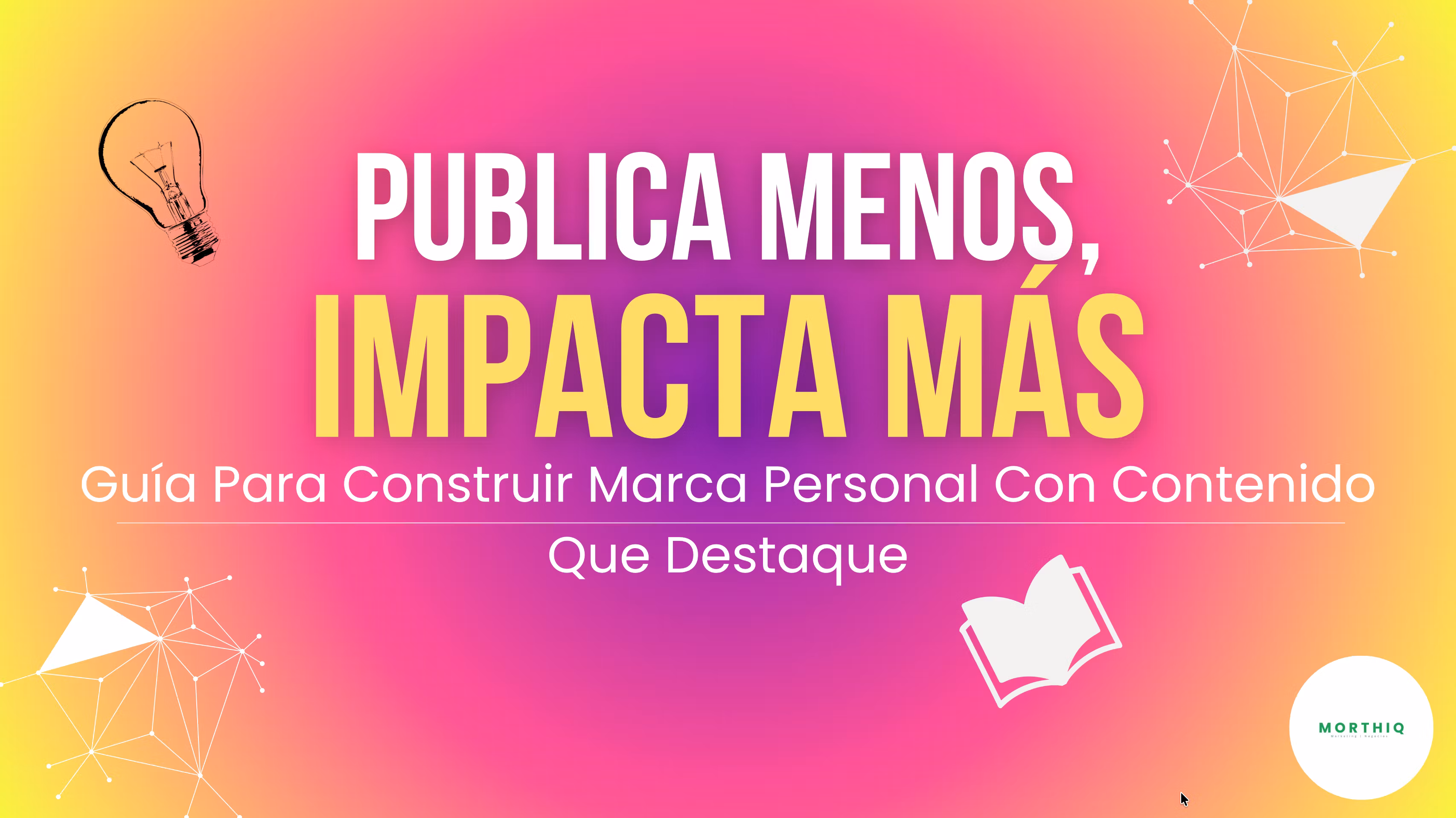 Publica Menos, Impacta Más