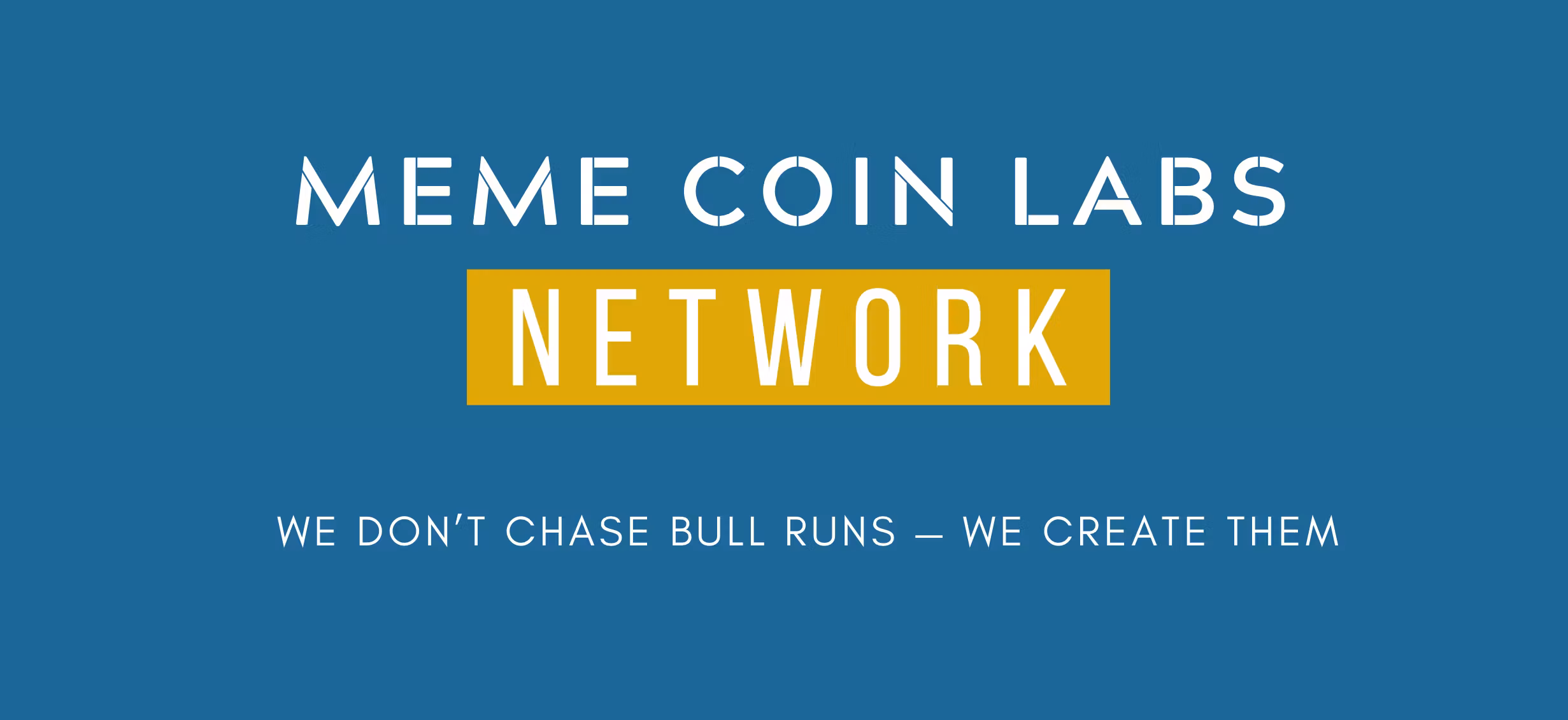 The Meme Coin Labs Network