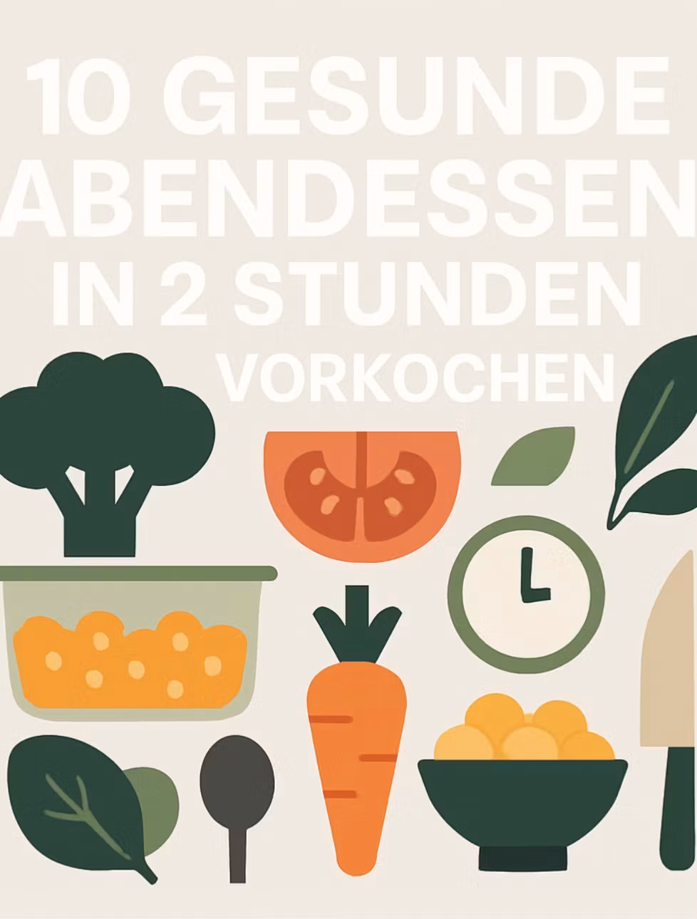 Gesunde Abendessen