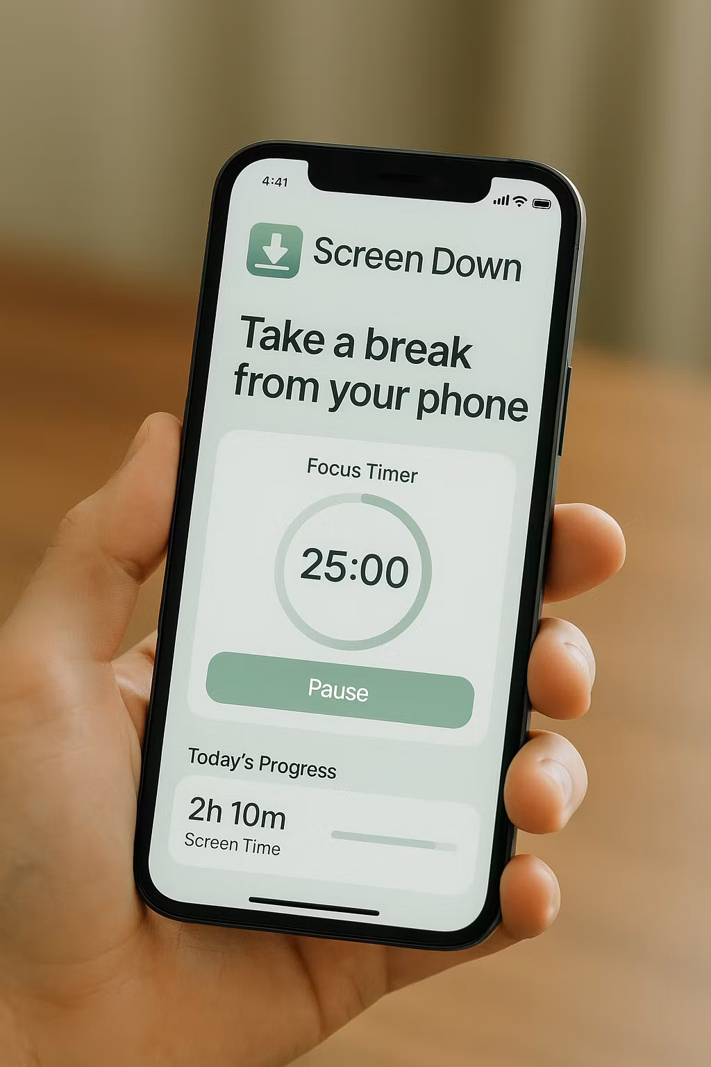 break free from the scroll