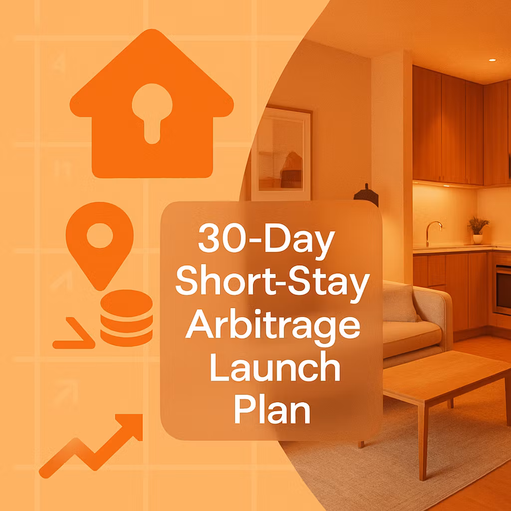 30-Day Short-Stay Arbitrage Launch Plan