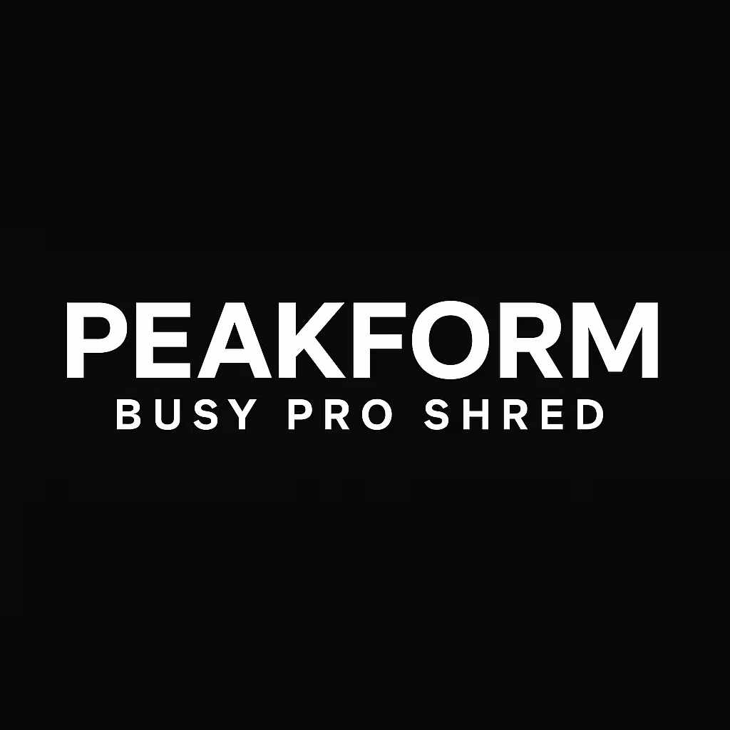 PeakForm Coaching
