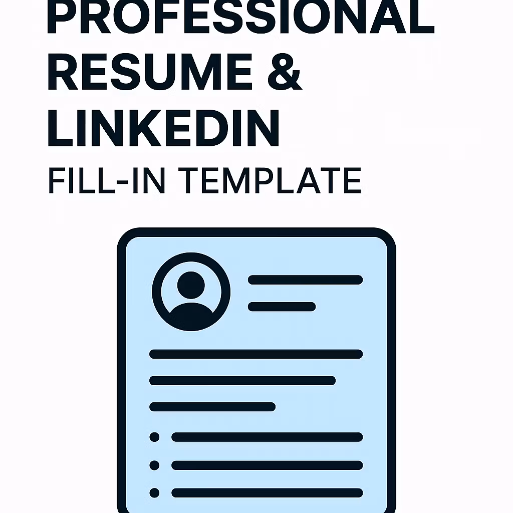 Resume and LinkedIn Template