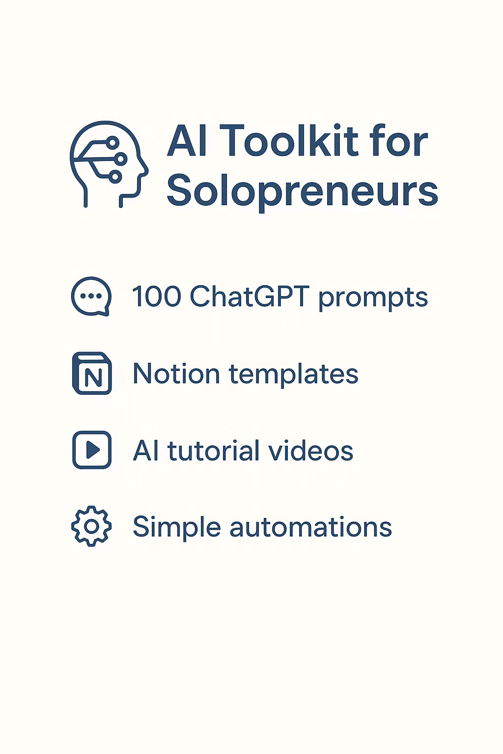 AI Toolkit pour Solopreneurs