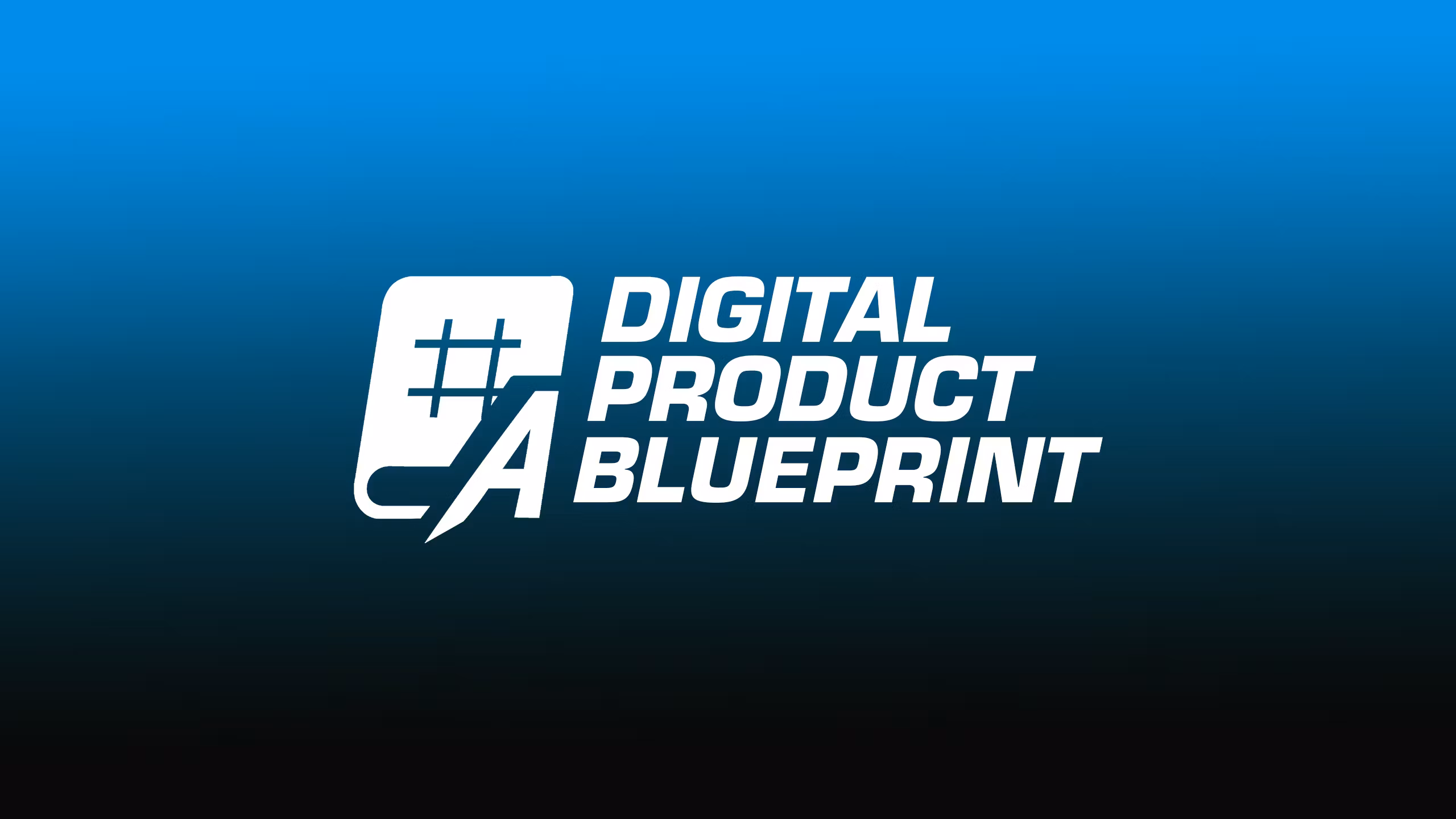 Digital Product Blueprint