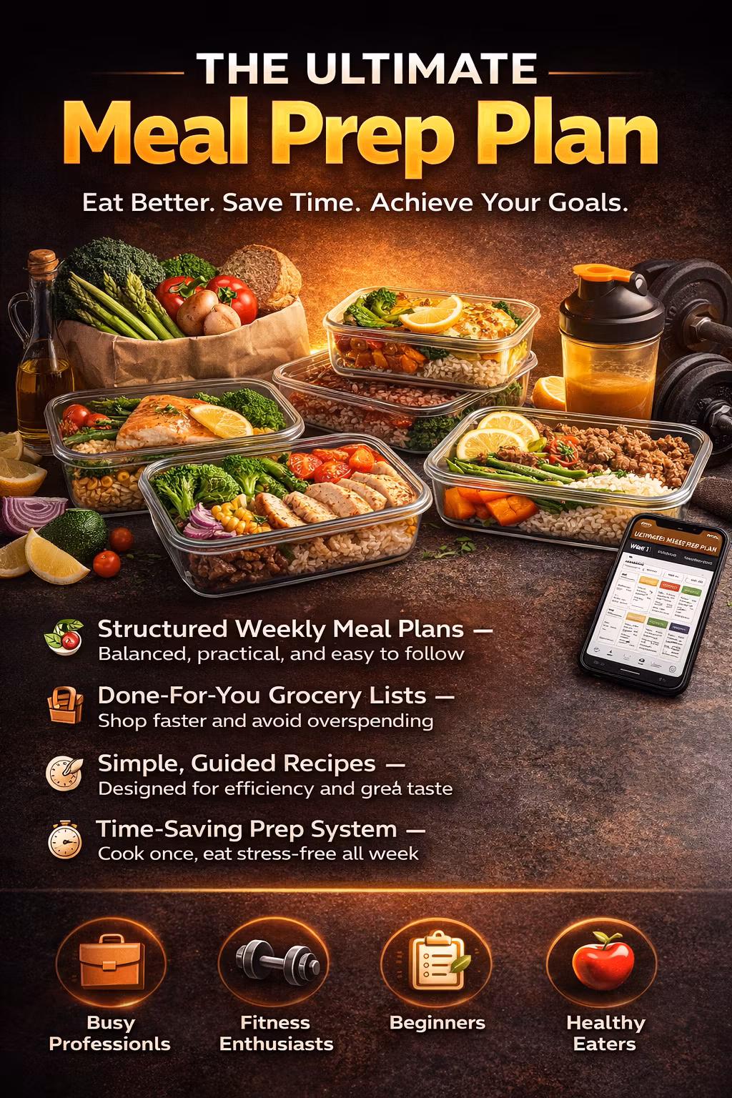 SoloFitness Meal Prep Plan