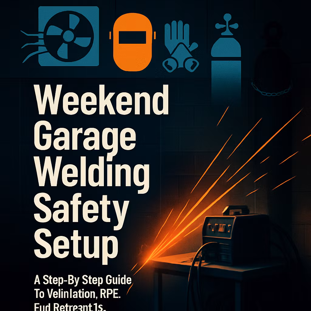 Weekend Garage Welding Safety Setup