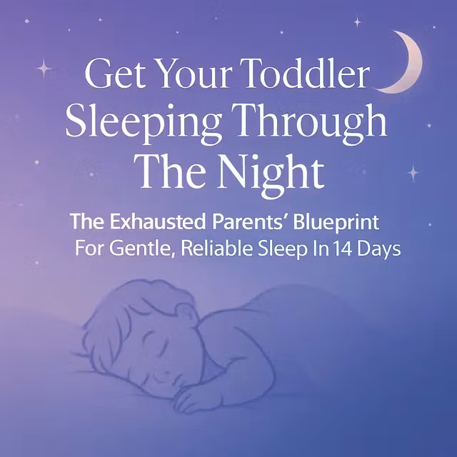 Get Your Toddler Sleeping