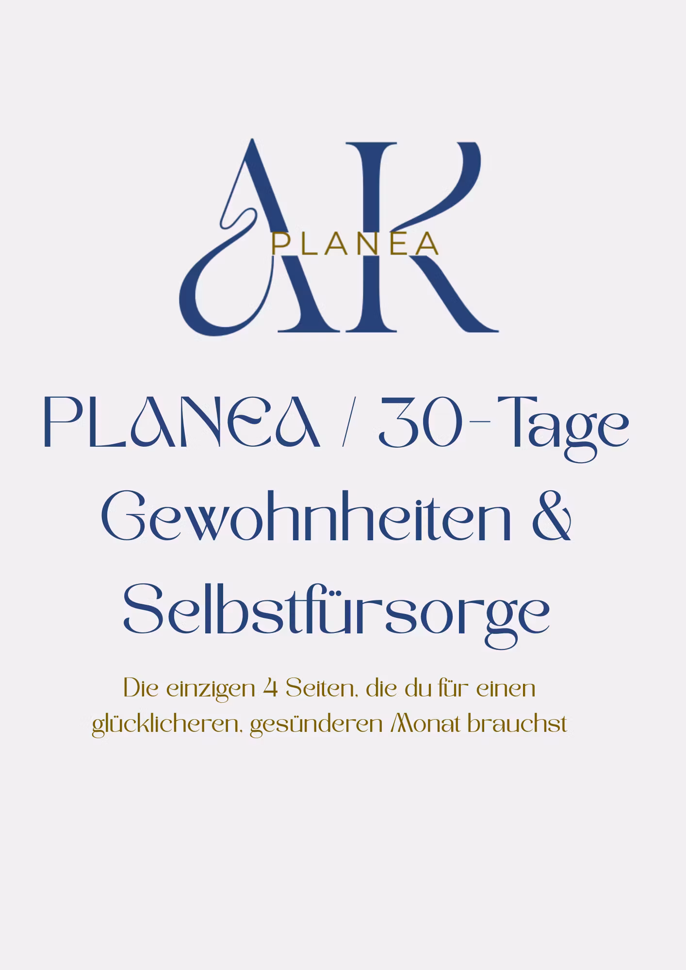 30-Tage Gewohnheiten & Selbstfürsorge