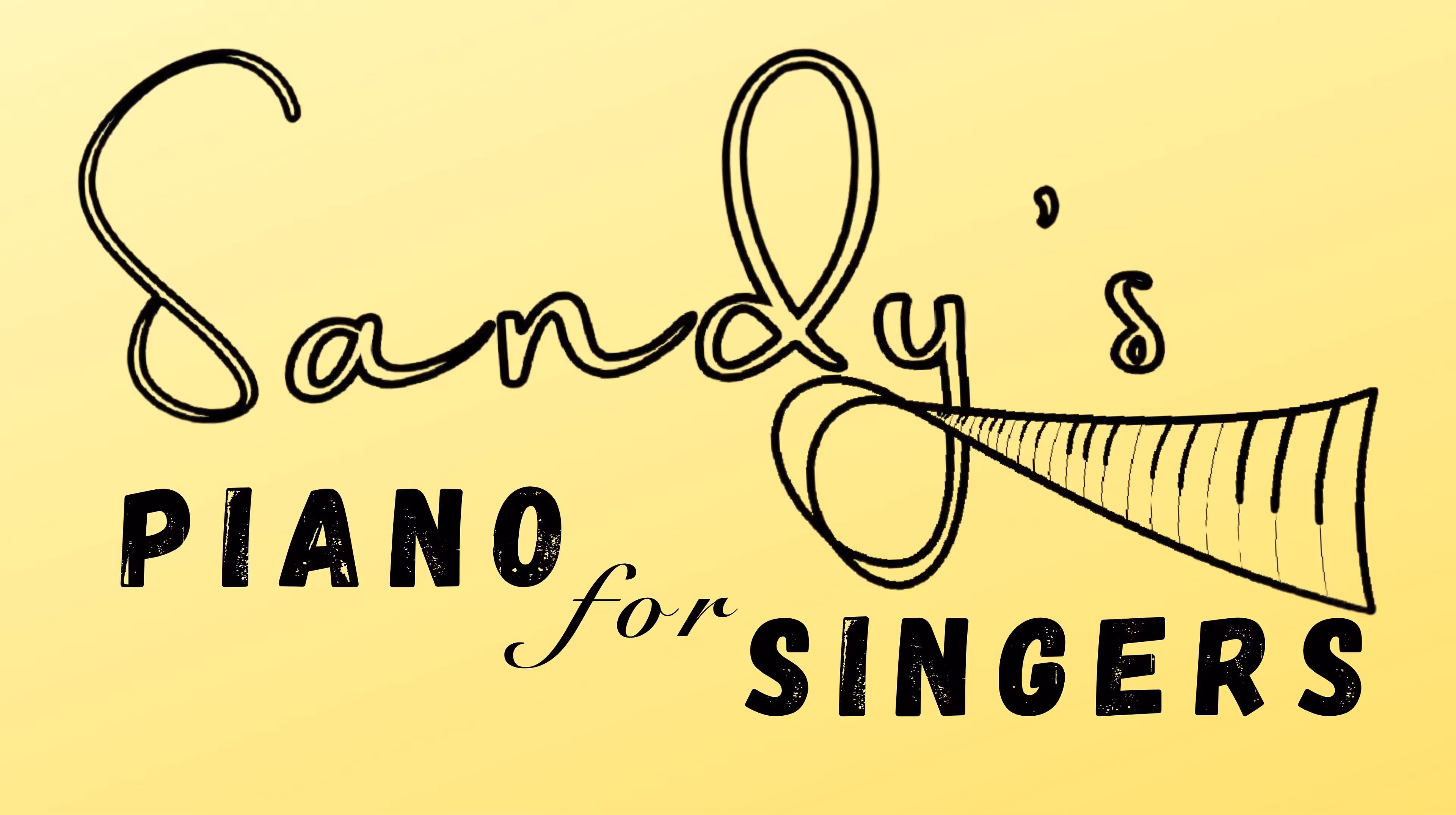 Sandy's Piano For Singers