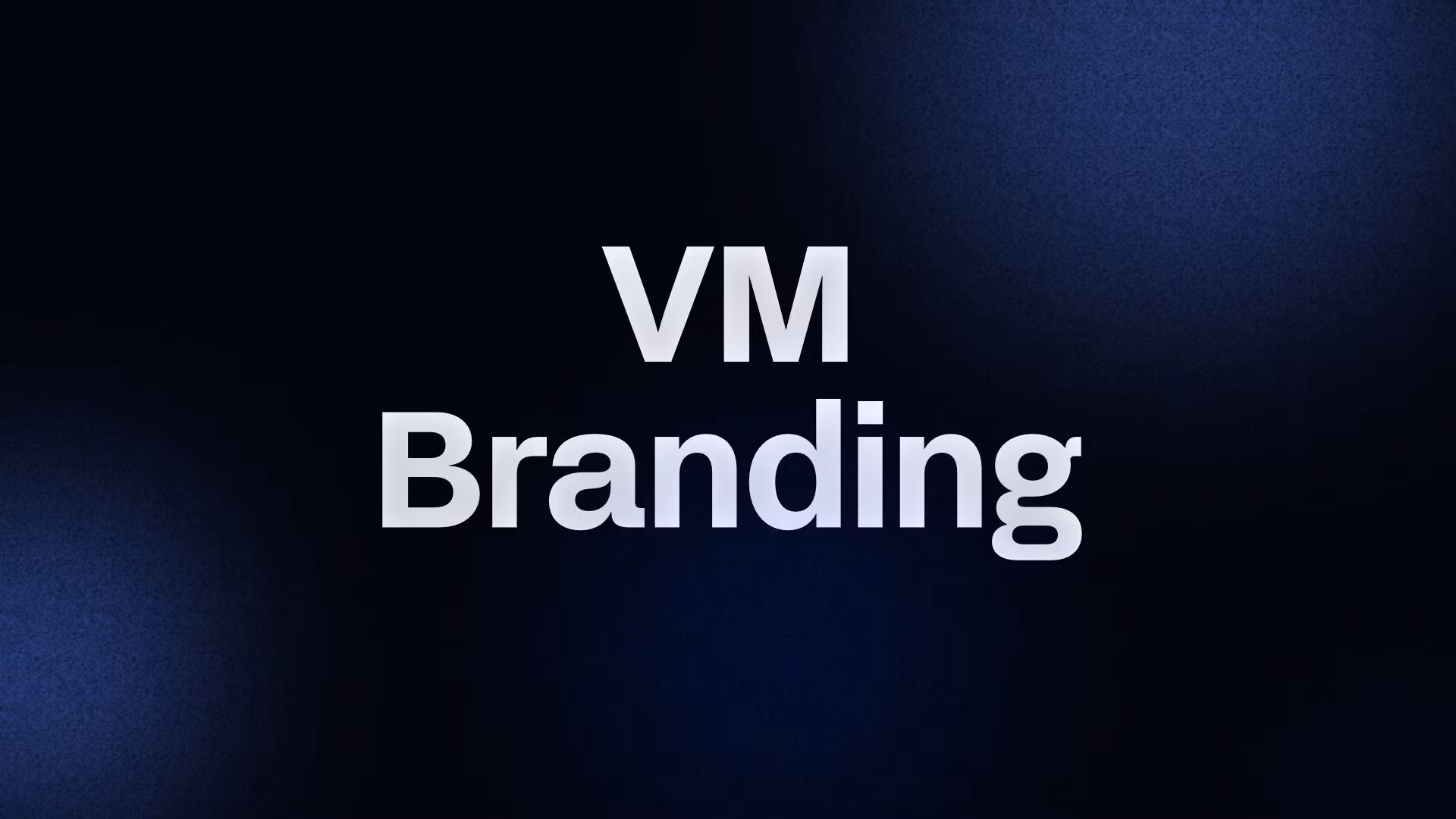 VM Branding Modeling Course
