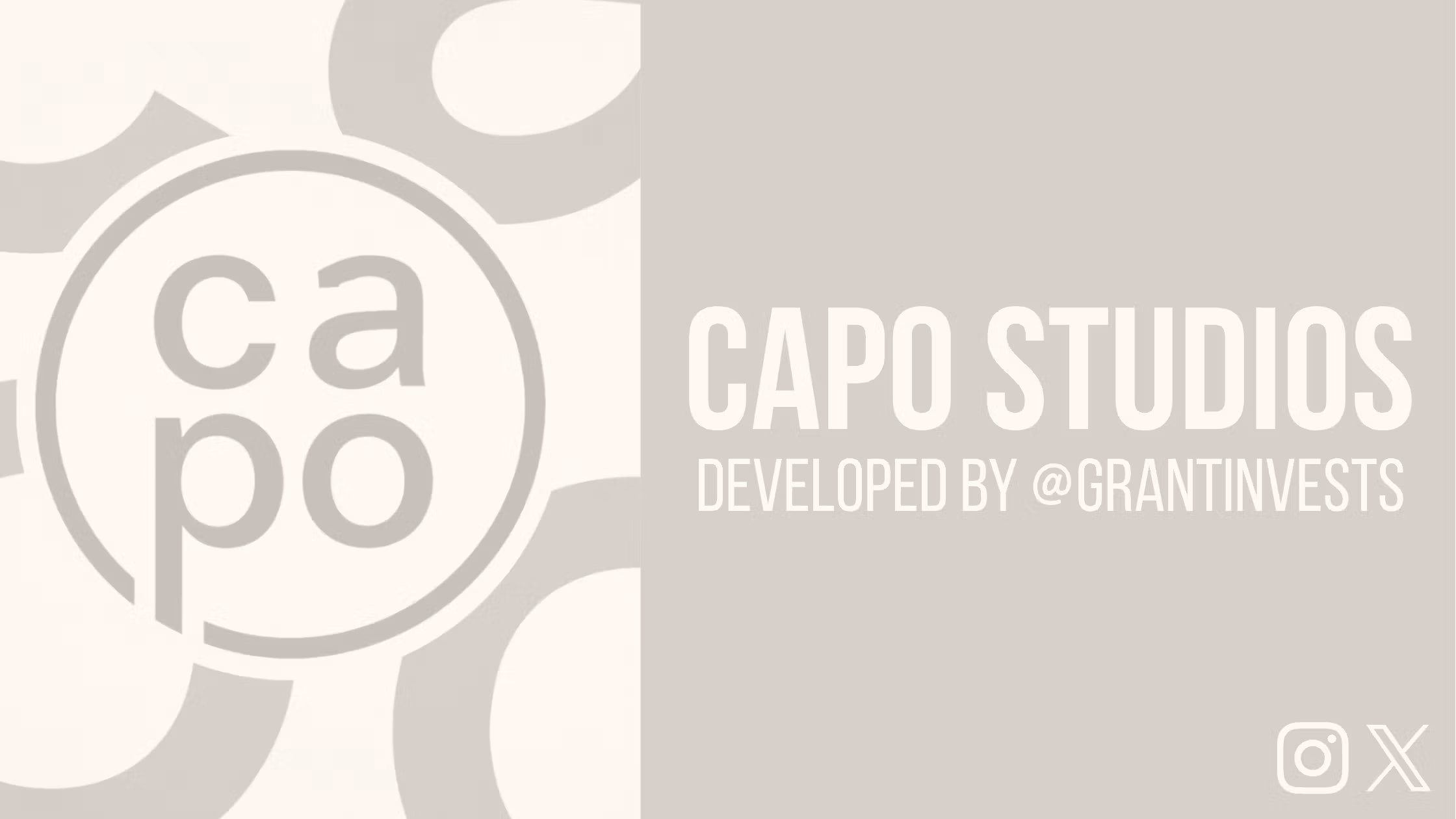 CAPO Studios by Grant