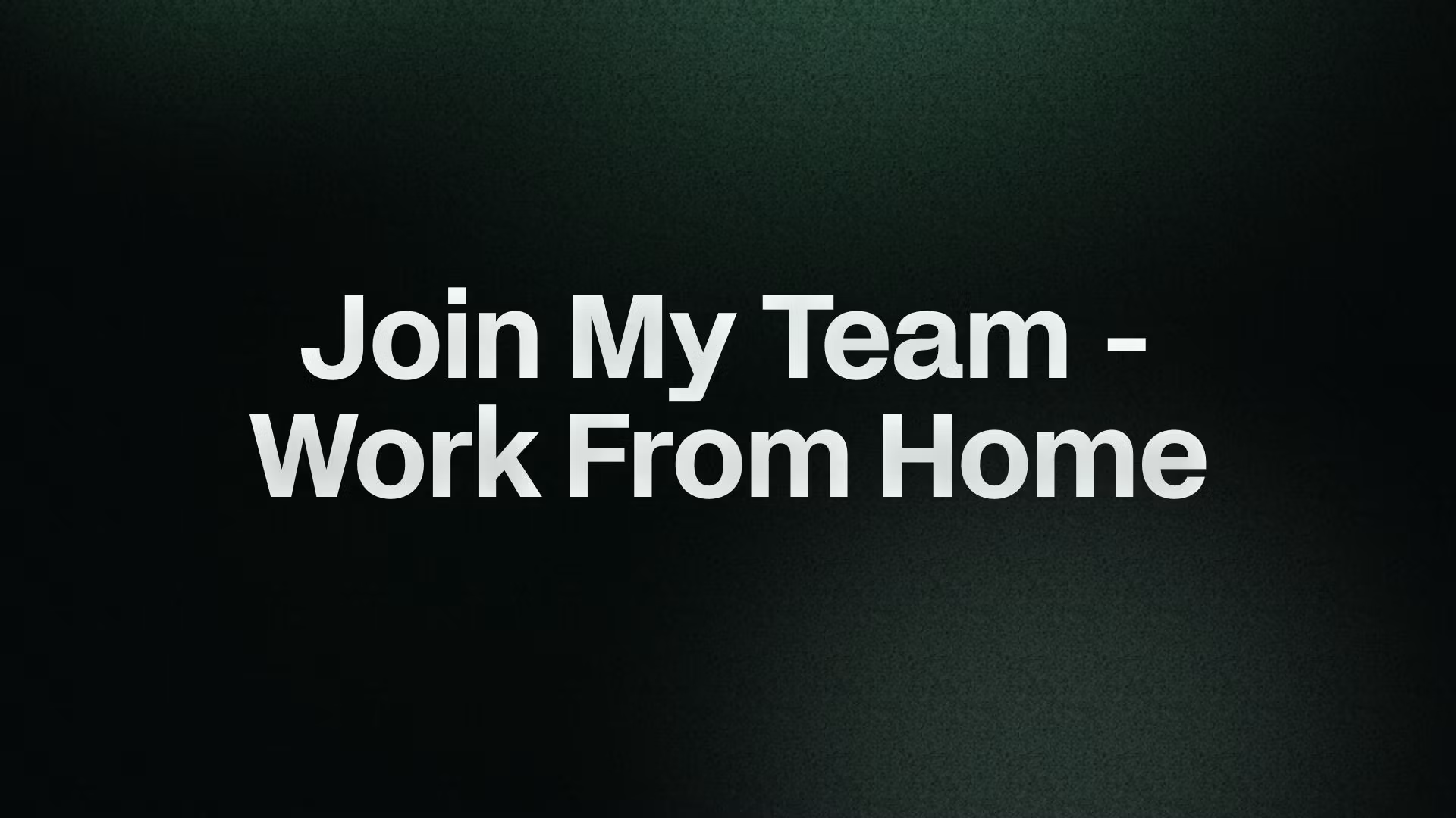 Get out of the 9 to 5 bullshit