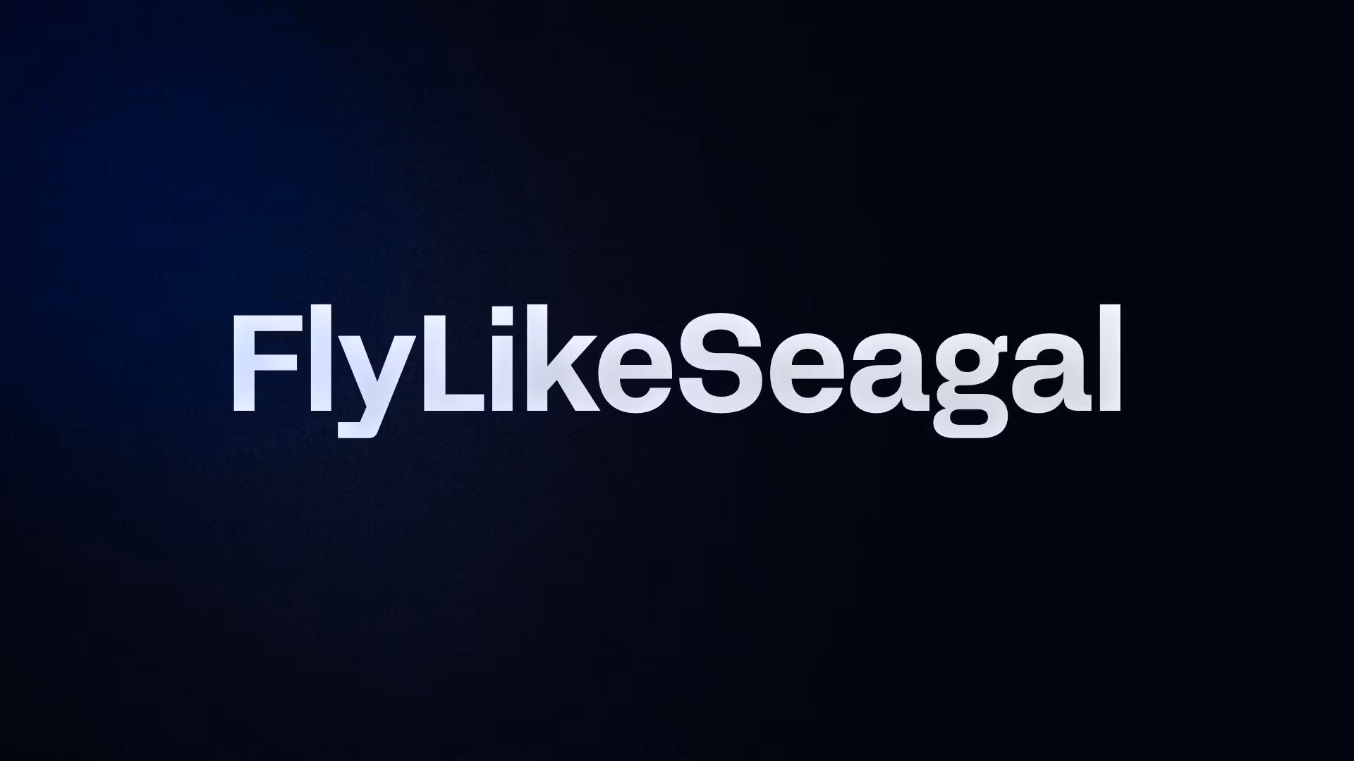 FlyLikeSeagal
