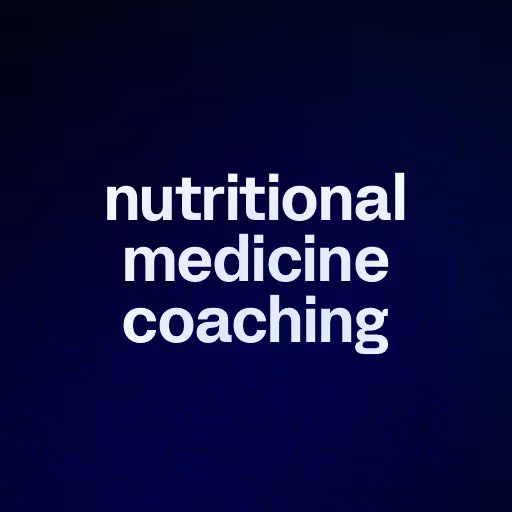 nutritional medicine coaching 