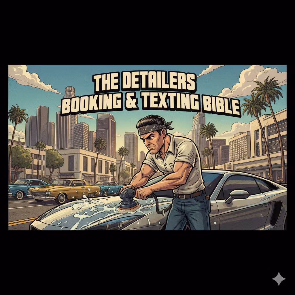 The Detailers Booking and Texting Bible