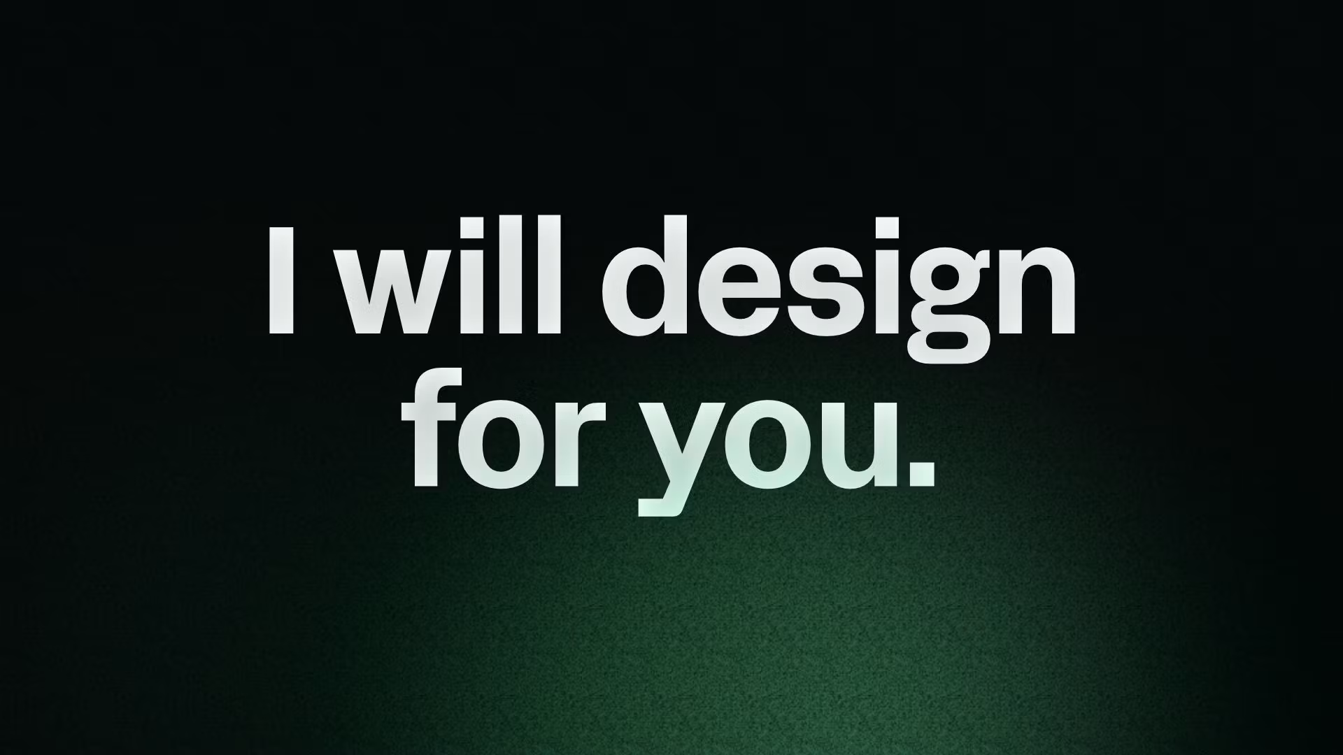 I will design for you. 