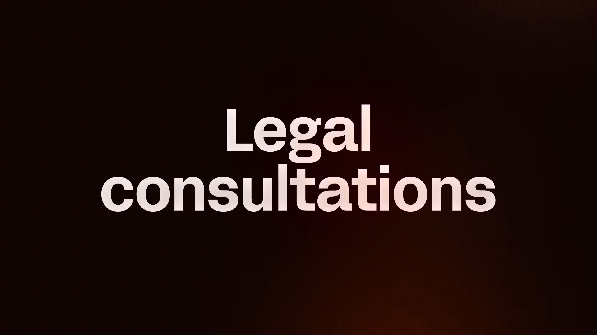 Legal consultations