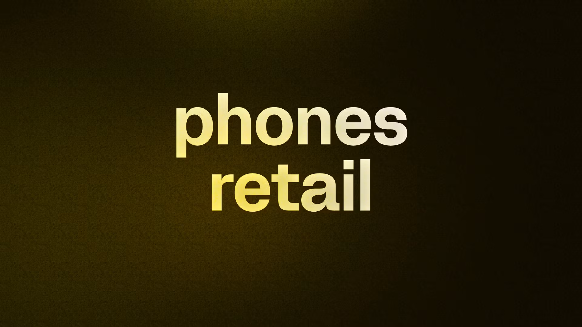 phones retail