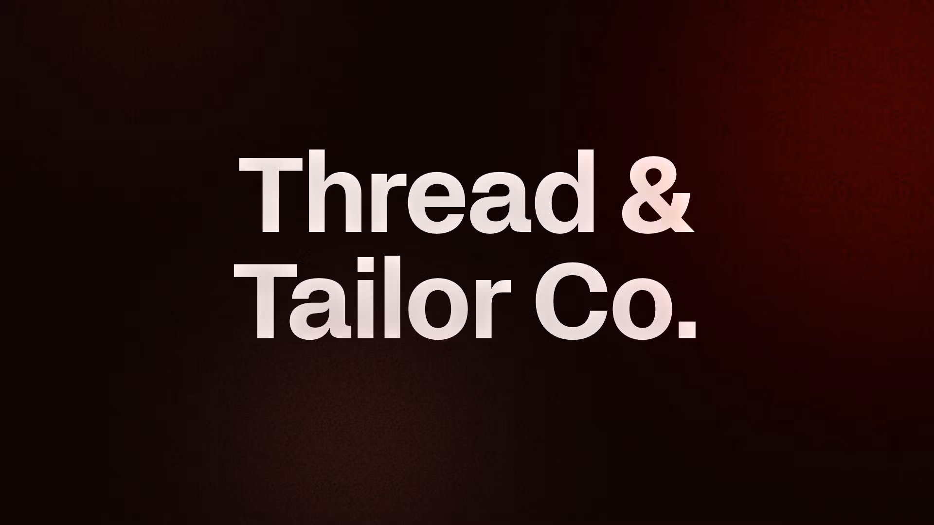 Thread & Tailor Co.