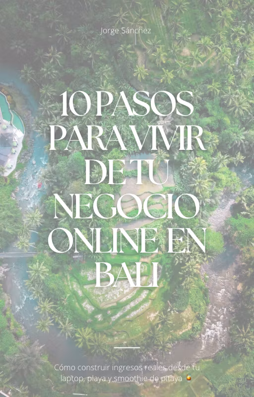 10 pasos para vivir en Bali 