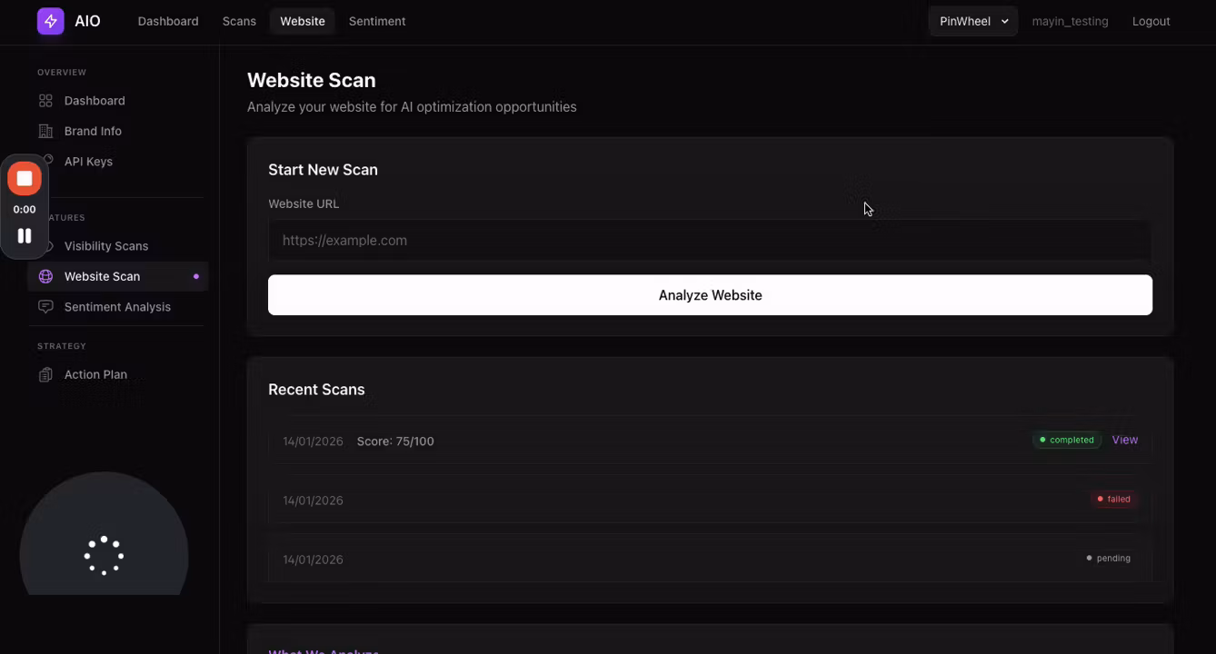 AI Visibility Tracker