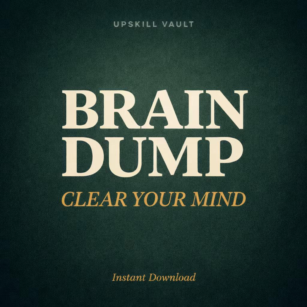 Brain Dump Printable