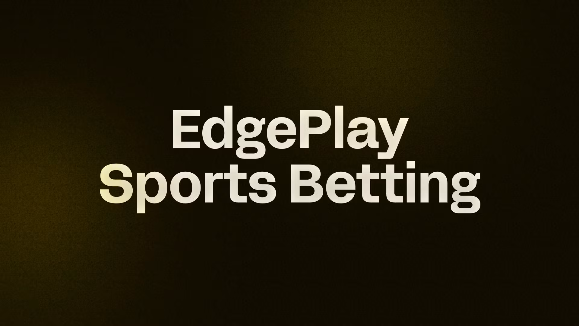 EdgePlay Sports Betting