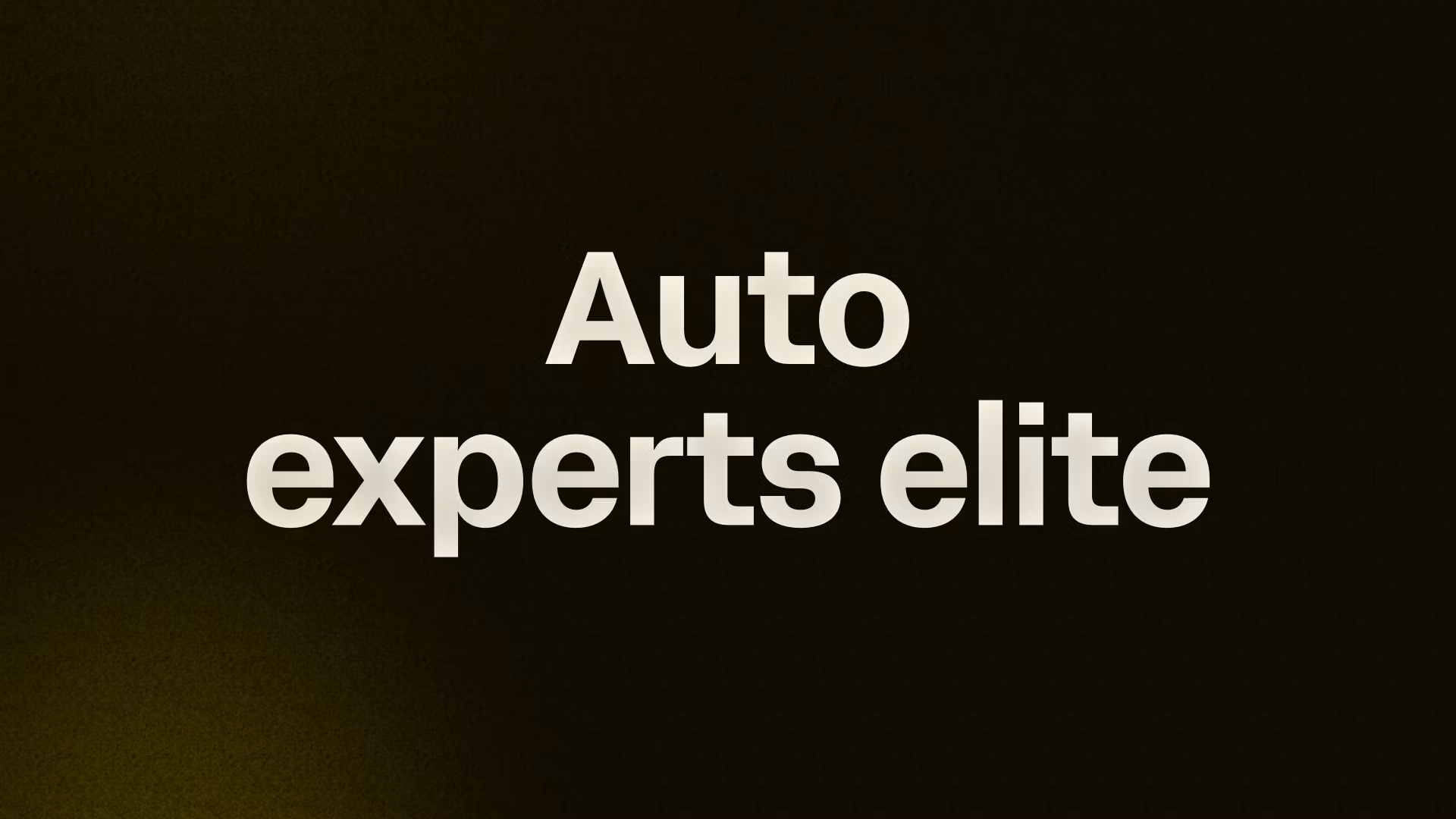 Auto experts elite 